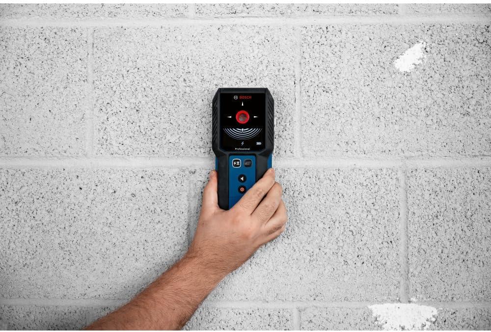 imageBOSCH GMS12027 Professional Wall Scanner MultiFunction Stud Finder and Live Wire Detector for Electricians Plumbers amp ContractorsIndustrial