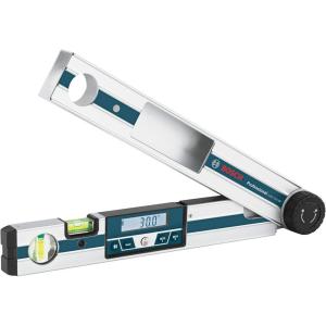 BOSCH GAM 220 MF 4-in-1 Digital Angle Finder, Includes Leg Extension, 4 AA Batteries, & Carrying Case