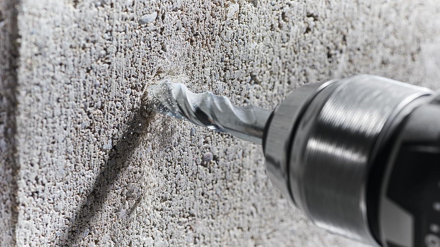 imageBosch BM2004 732inch Fast Spiral Rotary Masonry Drill Bit for Brick and Block 732 X 2 X 4