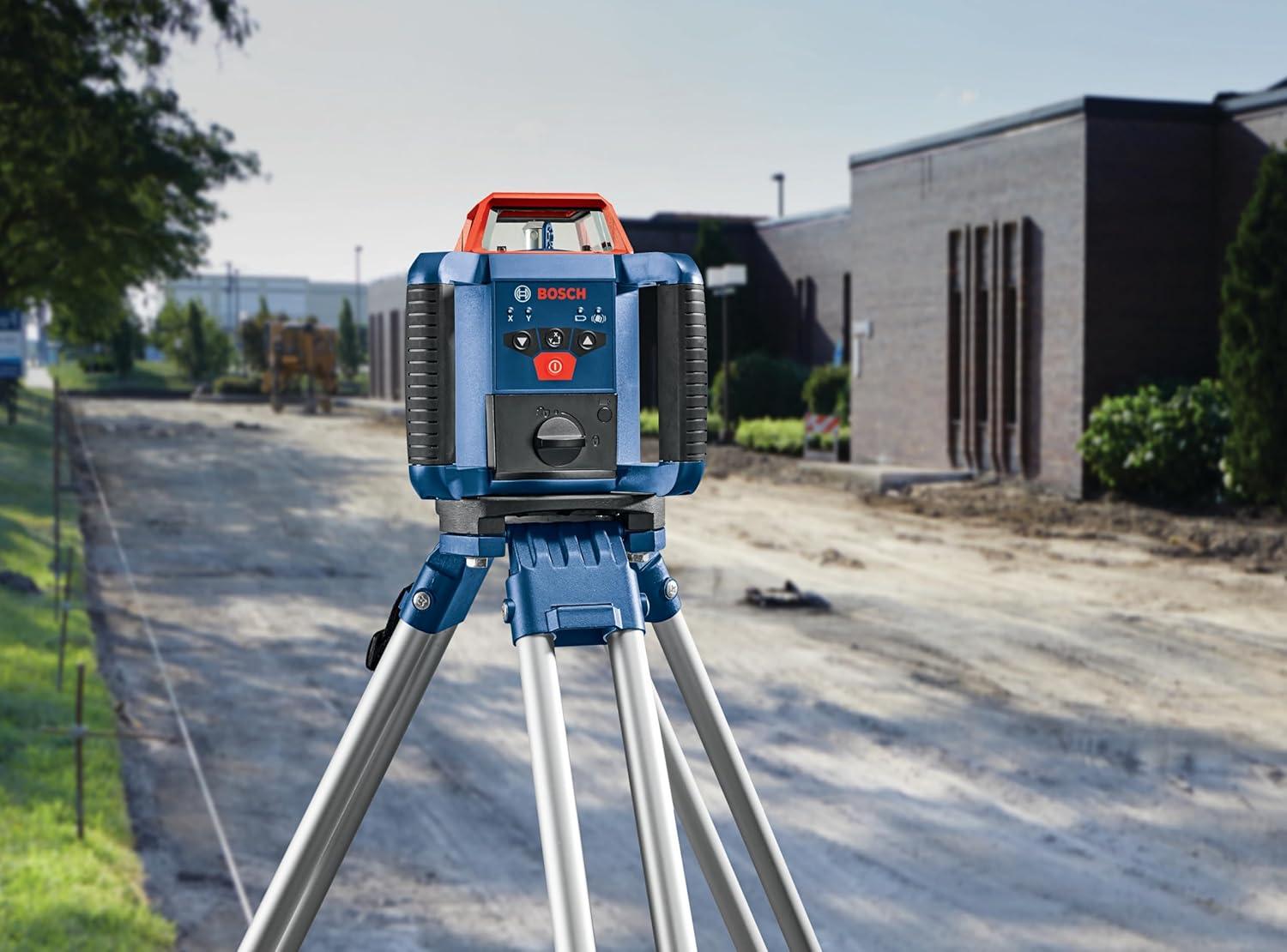 imageBosch GRL200040HVK REVOLVE2000 SelfLeveling HorizontalVertical Rotary Laser Kit2000 ft Rotary Laser Kit