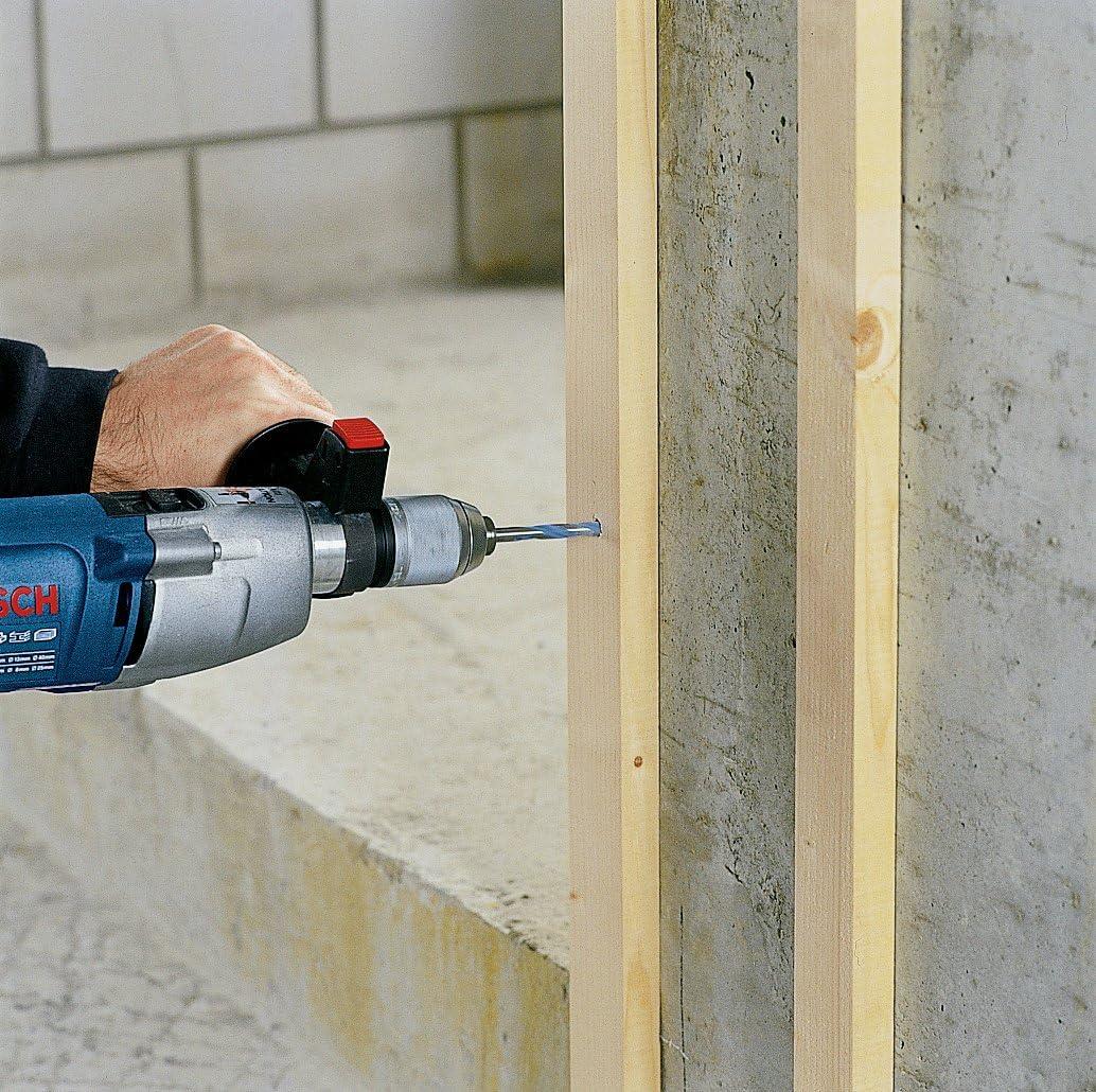 imageBosch IMC16 12 in Impact MultiConstruction Drill BitRound Shank