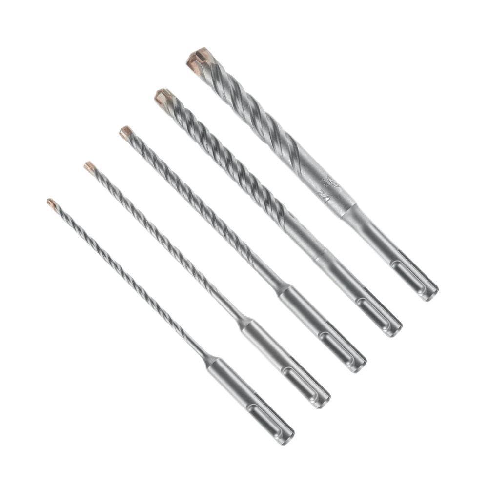 imageBosch HC4C2011B5 316 in x 4 in x 6 in SDSPlus Bulldog Tough Rotary Hammer Bit  5 PackAssorted