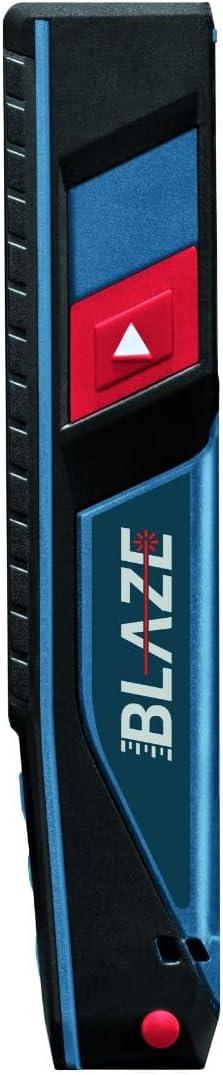 imageBOSCH GLM400C 400 Ft Blaze Outdoor Connected Laser Measure with Viewfinder Includes 3 AA Batteries Hand Strap amp PouchAA Battery Version