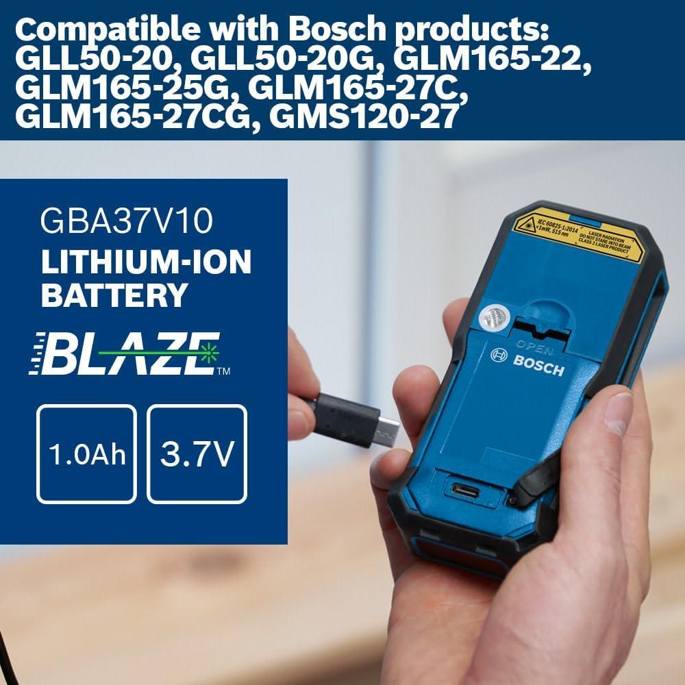 imageBosch GLM16525G Blaze GreenBeam 165 Ft Laser MeasureGreen Laser