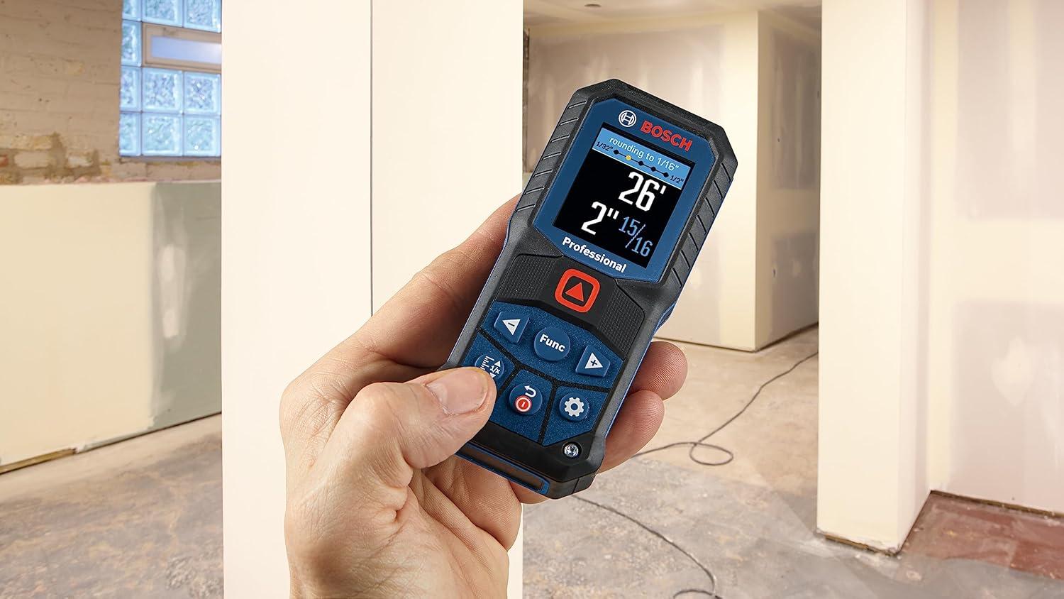 imageBosch GLM16525G Blaze GreenBeam 165 Ft Laser MeasureRed Laser