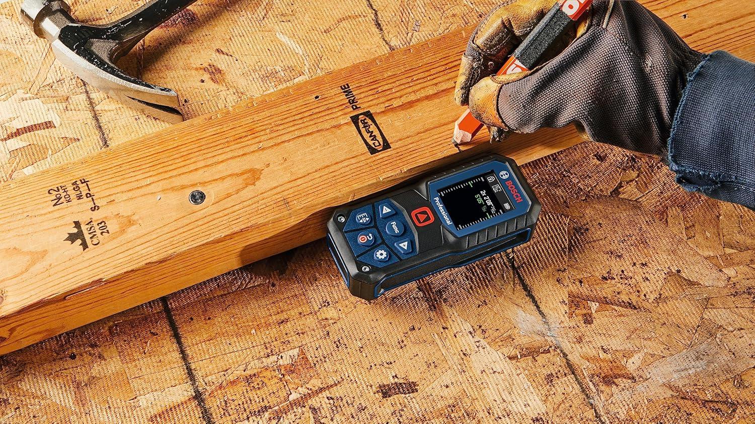 imageBosch GLM16525G Blaze GreenBeam 165 Ft Laser MeasureRed Laser