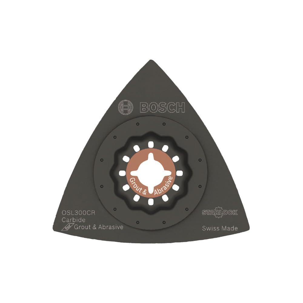 imageBosch OSL300CR 3 in Starlock Oscillating Multi Tool Carbide Grit Delta Rasp3 In