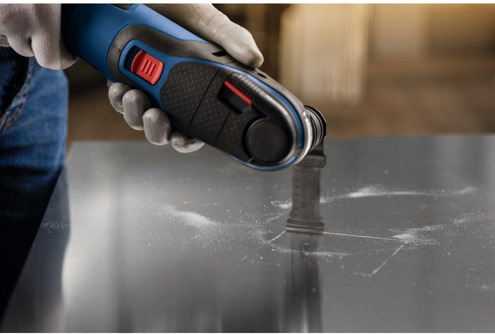 imageBosch OSM114CC 114 in StarlockMax Oscillating MultiTool CurvedTec Carbide Extreme Plunge Blade