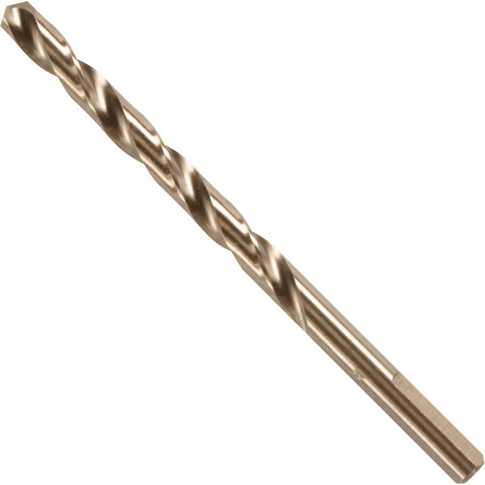 imageBOSCH CO2151B 1Piece 38 in x 5 in Cobalt M42 Metal Drill Bit with ThreeFlat Shank for Drilling Applications in Stainless Steel Cast Iron Titanium LightGauge Metal Aluminum14 x 4 in