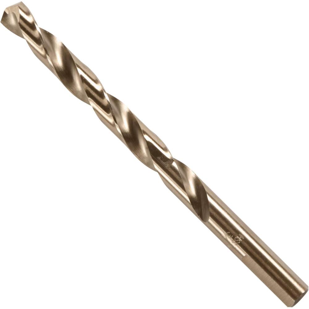 imageBOSCH CO2151B 1Piece 38 in x 5 in Cobalt M42 Metal Drill Bit with ThreeFlat Shank for Drilling Applications in Stainless Steel Cast Iron Titanium LightGauge Metal Aluminum38 x 5 in
