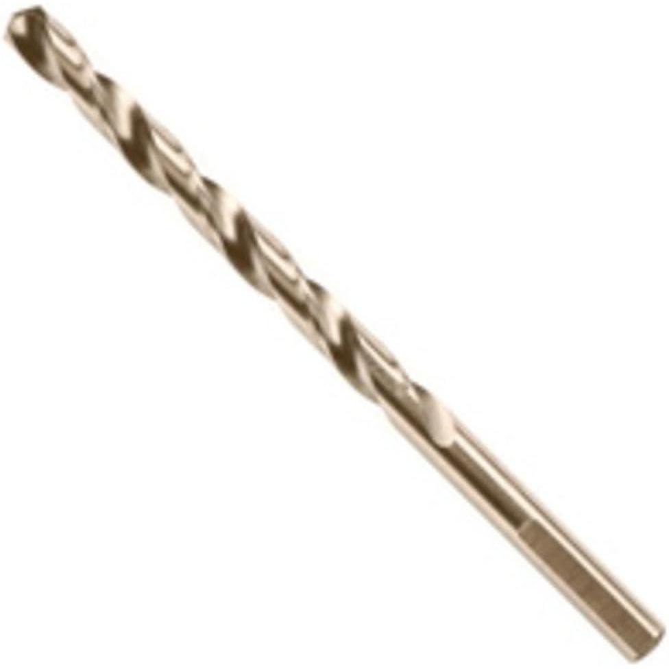 imageBOSCH CO2151B 1Piece 38 in x 5 in Cobalt M42 Metal Drill Bit with ThreeFlat Shank for Drilling Applications in Stainless Steel Cast Iron Titanium LightGauge Metal Aluminum732 x 334 in