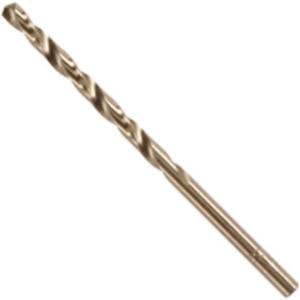 BOSCH CO2151B 1-Piece 3/8 in. x 5 in. Cobalt M42 Metal Drill Bit with Three-Flat Shank for Drilling Applications in Stainless Steel, Cast Iron, Titanium, Light-Gauge Metal, Aluminum(5/32 x 3-1/8 in.)