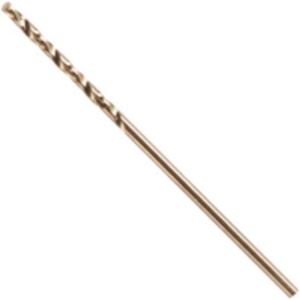 BOSCH CO2151B 1-Piece 3/8 in. x 5 in. Cobalt M42 Metal Drill Bit with Three-Flat Shank for Drilling Applications in Stainless Steel, Cast Iron, Titanium, Light-Gauge Metal, Aluminum(1/16 x 1-7/8 in.)