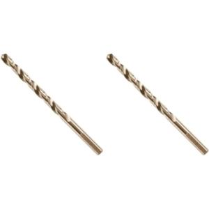 BOSCH CO2151B 1-Piece 3/8 in. x 5 in. Cobalt M42 Metal Drill Bit with Three-Flat Shank for Drilling Applications in Stainless Steel, Cast Iron, Titanium, Light-Gauge Metal, Aluminum(7/32 x 3-3/4 in. (Pack of 2))