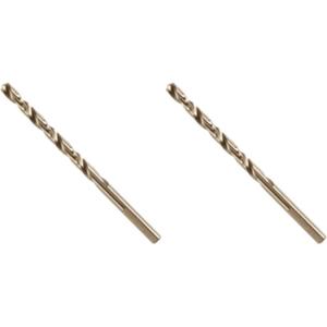 BOSCH CO2151B 1-Piece 3/8 in. x 5 in. Cobalt M42 Metal Drill Bit with Three-Flat Shank for Drilling Applications in Stainless Steel, Cast Iron, Titanium, Light-Gauge Metal, Aluminum(3/16 x 3-1/2 in. (Pack of 2))