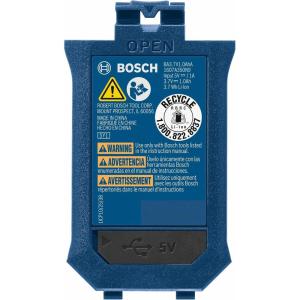 Bosch GBA37V10 Lithium-Ion 1.0 Ah Battery, Includes USB-A to USB-C Cable