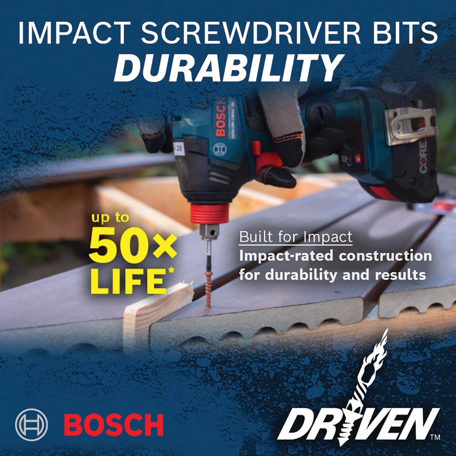 imageBOSCH ITDSA14 Driven 14 In Hex to 14 In Impact Socket Adapter1