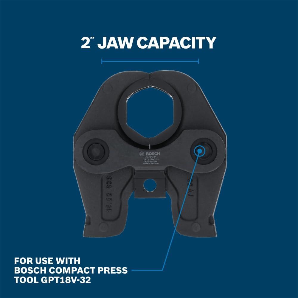 imageBosch GPTSD125CUSS 114 In Standard Press JawStandard