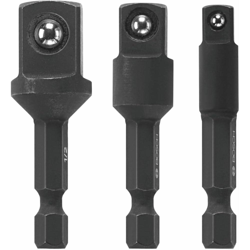 imageBOSCH ITDSA14 Driven 14 In Hex to 14 In Impact Socket Adapter3