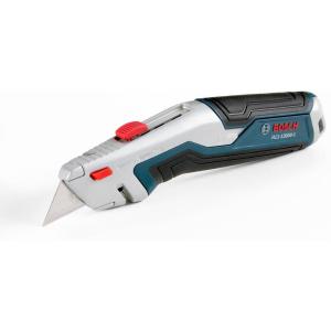 BOSCH H11-12100-1 18mm Snap-Off Utility Knife | Soft Grip, Slider Mechanism, and Integrated Blade Snap(Retractable)