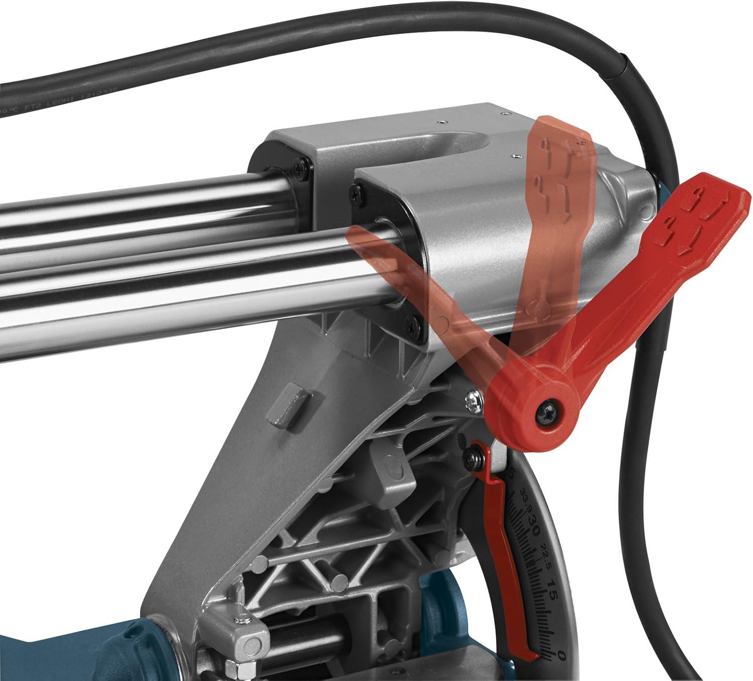 imageBOSCH 812 Inch Single Bevel Sliding Compound Miter Saw CM8S Blue