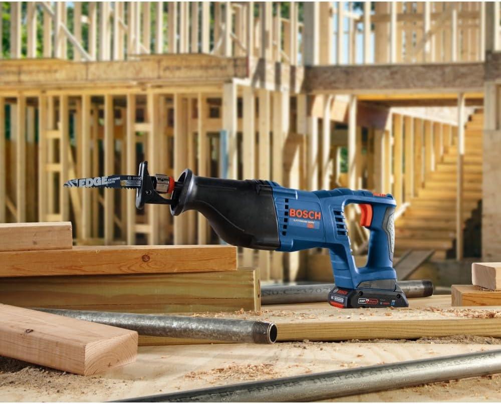 imageBOSCH CRS180B 18V 118 In DHandle Reciprocating Saw Bare ToolTool Only