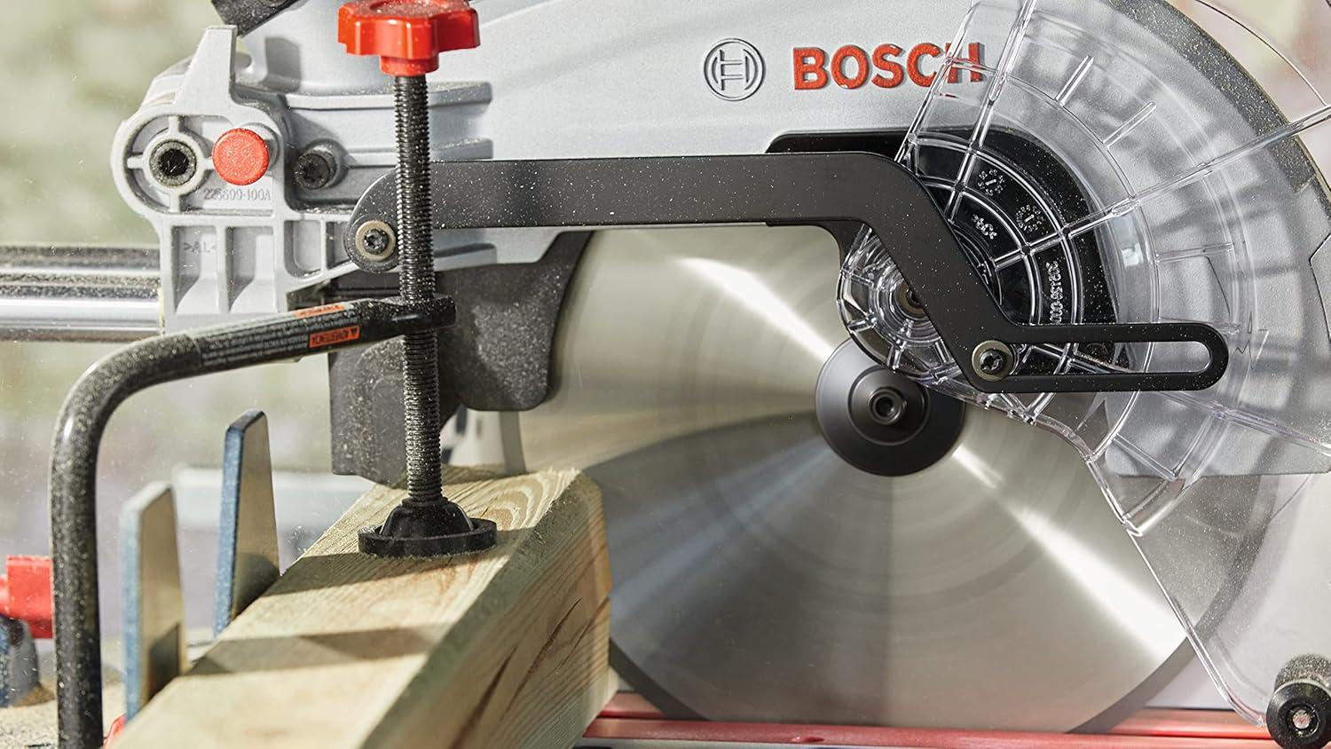 imageBOSCH GCM18V12SDN14 PROFACTOR 18V 12 In DualBevel Slide Miter Saw Kit with 1 CORE18V 8 Ah High Power BatteryTool Only