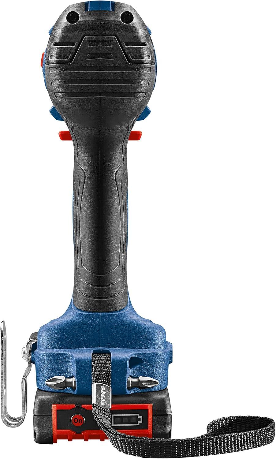imageBOSCH GDR18V1400B12 18V 14 In Hex Impact Driver Kit with 20Ah Battery