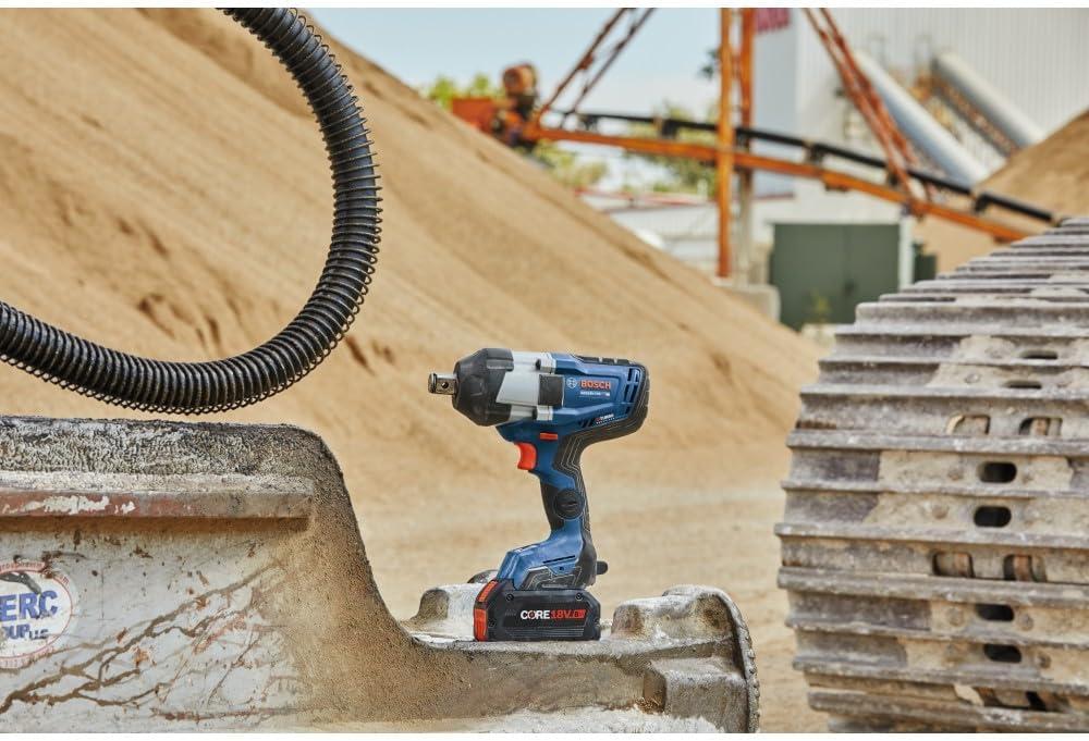 imageBOSCH GDS18V770CN PROFACTOR 18V ConnectedReady 34 In Impact Wrench with Friction Ring and ThruHole Bare ToolTool Only