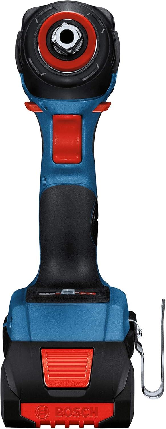 imageBOSCH GDX18V1800CB15 18V EC Brushless ConnectedReady 14 In and 12 In TwoInOne BitSocket Impact Driver Kit with 1 CORE18V 40 Ah Compact BatteryGeneration 2