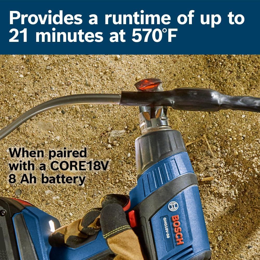 imageBOSCH GHG18V50N 18V Heat Gun Bare Tool