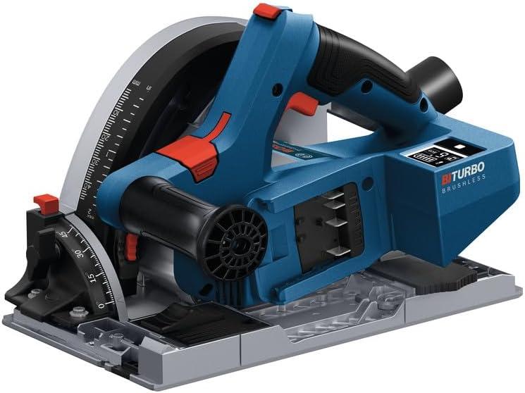 imageBOSCH GKT18V20GCL14 PROFACTOR 18V ConnectedReady 512 In Track Saw Kit with 1 CORE18V 8 Ah High Power BatteryTrack Saw Only