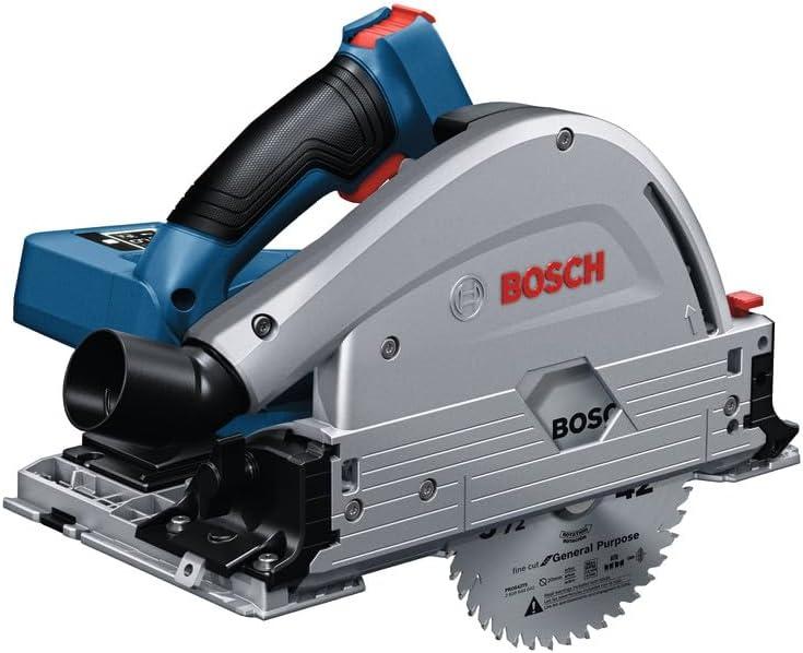 imageBOSCH GKT18V20GCL14 PROFACTOR 18V ConnectedReady 512 In Track Saw Kit with 1 CORE18V 8 Ah High Power BatteryTrack Saw Only