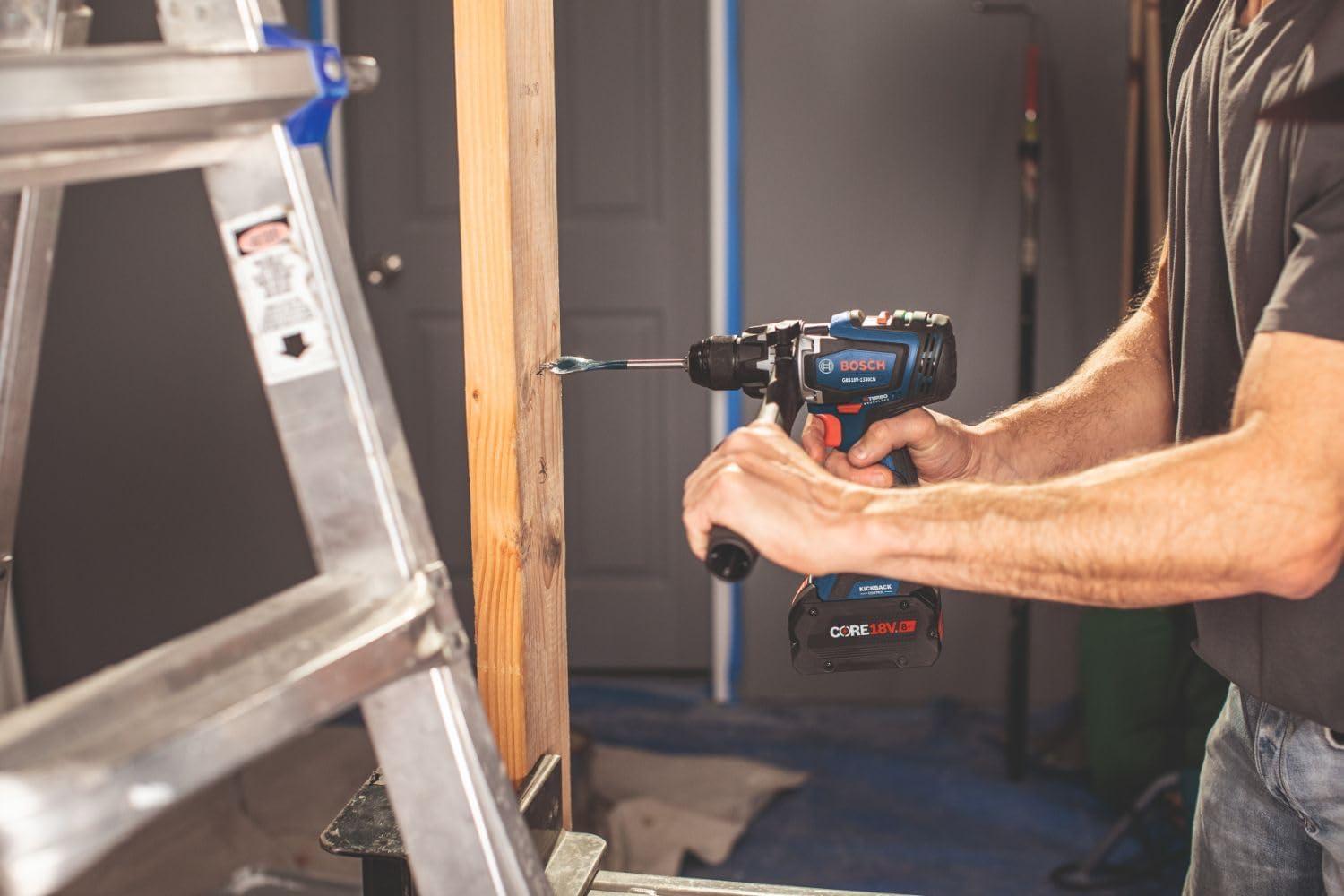 imageBOSCH GSB18V1330CB14 PROFACTOR 18V ConnectedReady 12 In Hammer DrillDriver Kit with 1 CORE18V 8 Ah High Power BatteryIndustrial
