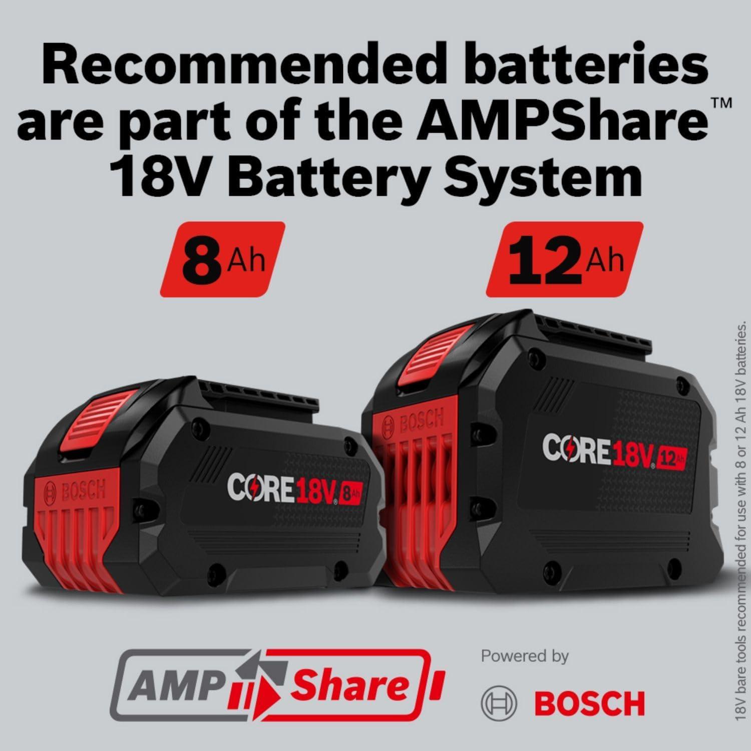 imageBOSCH GSB18V1330CB14 PROFACTOR 18V ConnectedReady 12 In Hammer DrillDriver Kit with 1 CORE18V 8 Ah High Power BatteryIndustrial