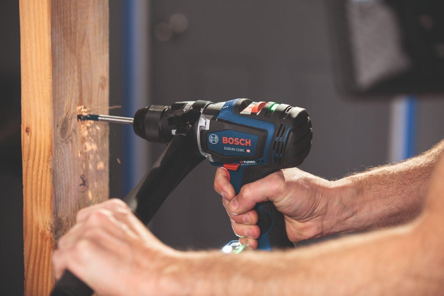 imageBOSCH GSB18V1330CB14 PROFACTOR 18V ConnectedReady 12 In Hammer DrillDriver Kit with 1 CORE18V 8 Ah High Power BatteryIndustrial