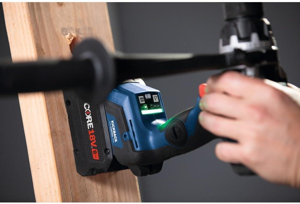 imageBOSCH GSB18V1330CB14 PROFACTOR 18V ConnectedReady 12 In Hammer DrillDriver Kit with 1 CORE18V 8 Ah High Power Batteryw Battery Kit