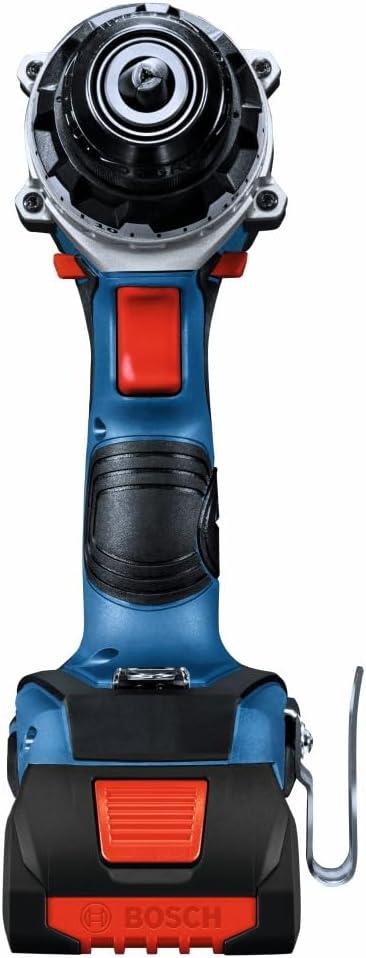 imageBOSCH GSB18V975CB25 18V Brushless ConnectedReady 12 In Hammer DrillDriver Kit with 2 CORE18V 4 Ah Advanced Power Batteriesw 2 18V 4 Ah Batteries