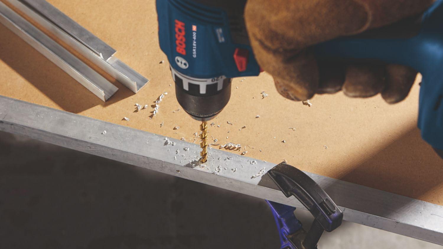 imageBOSCH GSR18V400B22 18V Compact Brushless 12 In DrillDriver Kit with 2 2 Ah Standard BatteriesDrillDriver Kit w 2 20 Ah Batteries