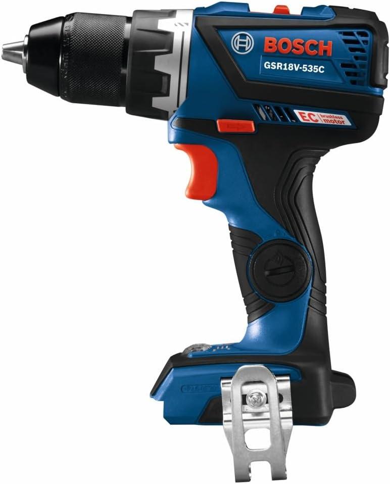 imageBOSCH GSR18V535CN 18V EC Brushless ConnectedReady Compact Tough 12 In DrillDriver Bare Tool