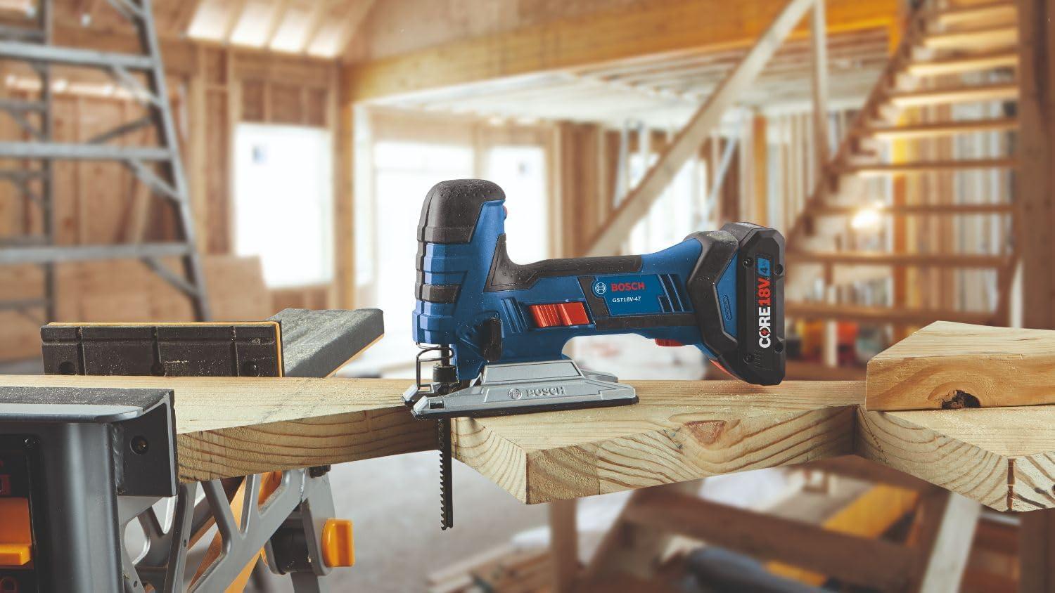 imageBOSCH GST18V47N 18V BarrelGrip Jig Saw Bare Tool