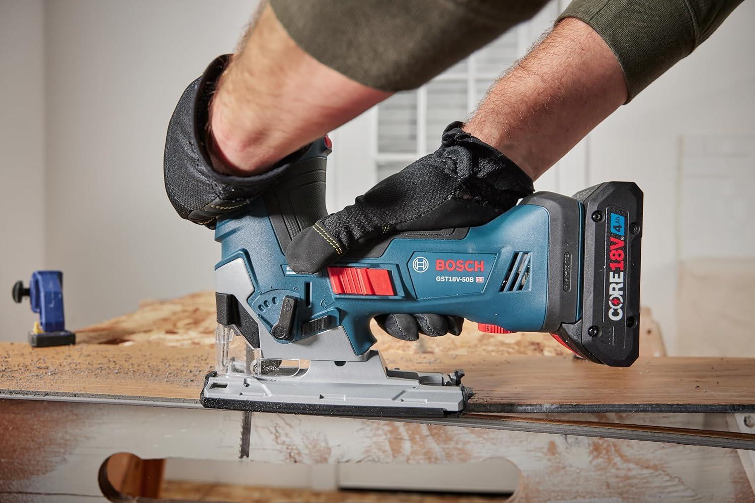 imageBOSCH GST18V50BN 18V Brushless BarrelGrip Jig Saw Bare Tool