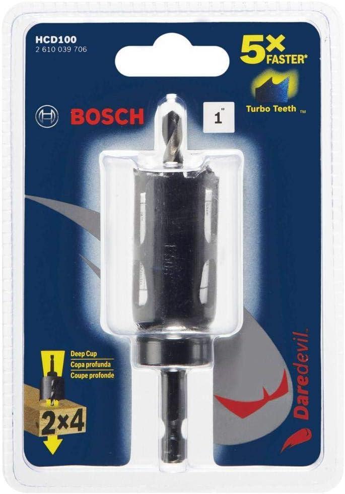 imageBOSCH HCD100 1 In Daredevil Wood Hole Saw with Arbor