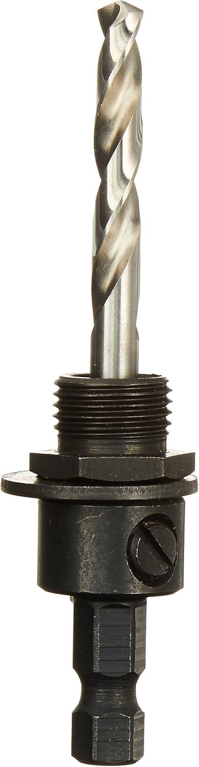 imageBOSCH HSBAM Standard Medium Mandrel for Hole Saws 916 In to 6 In Black