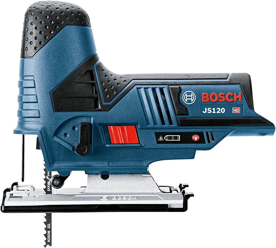 imageBOSCH JS120N 12V Max Barrel Grip Jig Saw Cordless Variable Speed Toolfree Blade Change Bare Tool