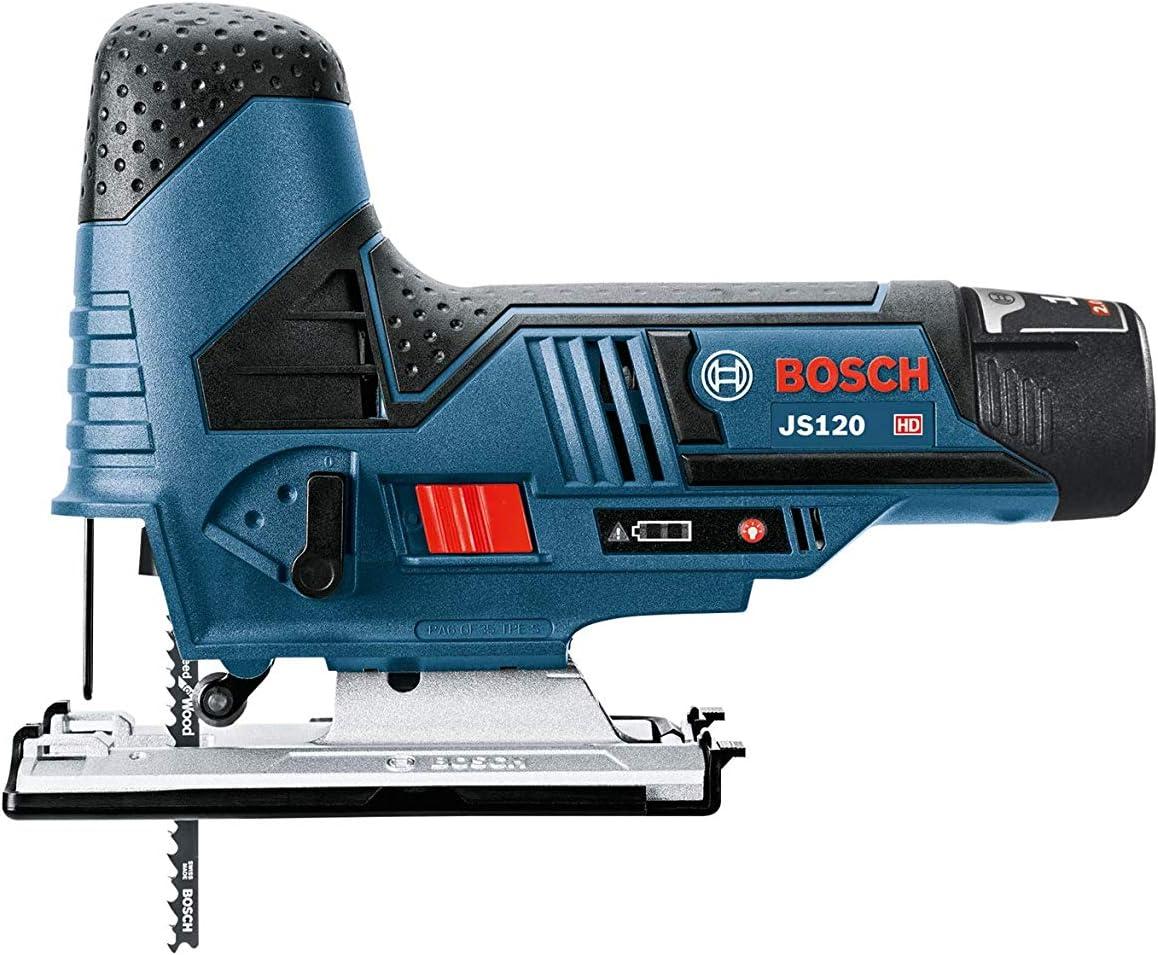 imageBOSCH JS120N 12V Max Barrel Grip Jig Saw Cordless Variable Speed Toolfree Blade Change Bare Tool