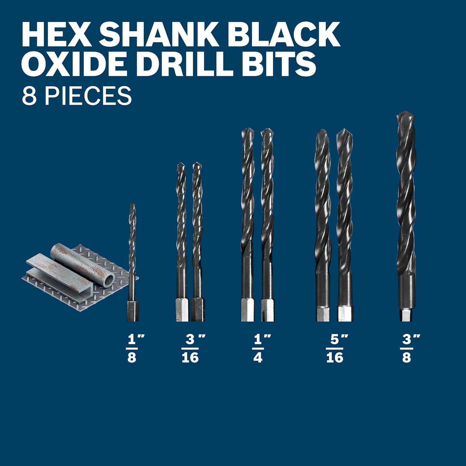 imageBOSCH MS4034 34Piece Drilling and Driving Mixed Set with Included Case for Applications in Wood Metal Masonry65Piece Set