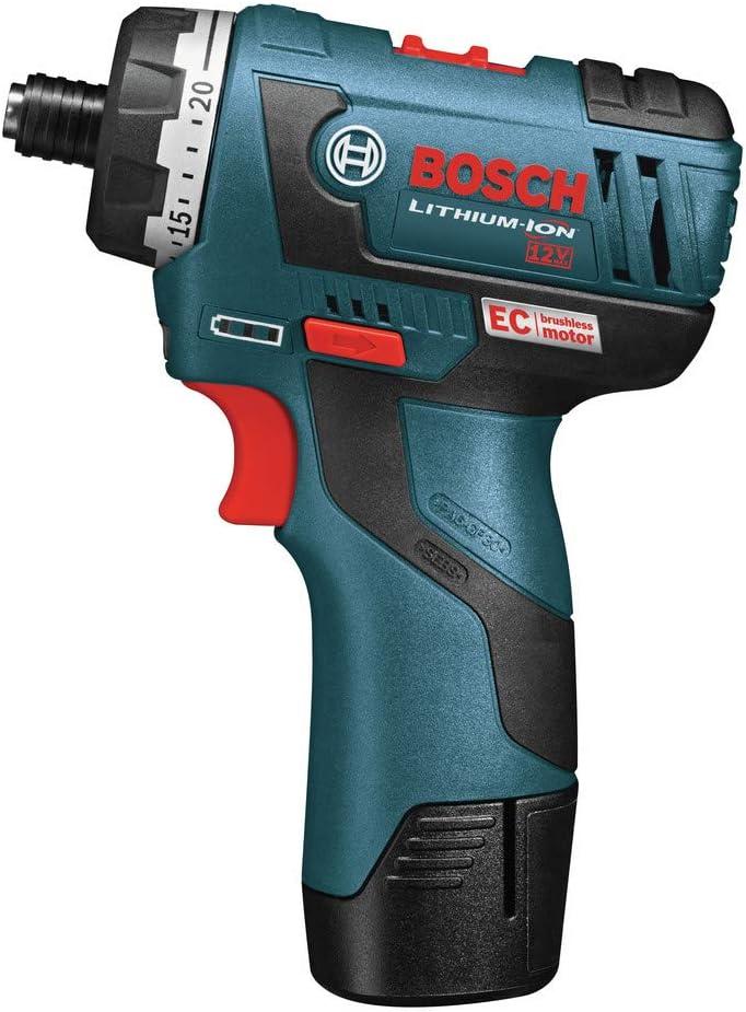imageBOSCH PS2202 12V Max Brushless Pocket Driver Kit with 2 20Ah Batteries