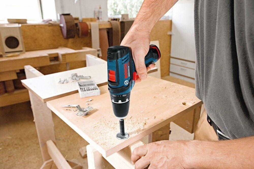 imageBOSCH PS312A 12V Max 38 Inch DrillDriver Kit with 2 2 Ah Batteries and Charger Variable Speedw 2 12V Batteries