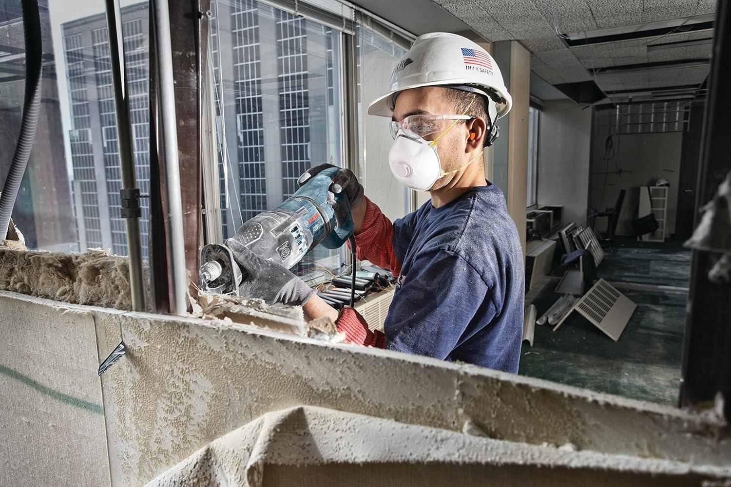 imageBOSCH RDN9V 5 pc 9 In 58 TPI Edge Reciprocating Saw Blades for WoodNail Demolition